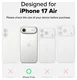Ringke Fusion X Magnetic Apple iPhone Air Hoesje MagSafe Zwart afbeelding 3
