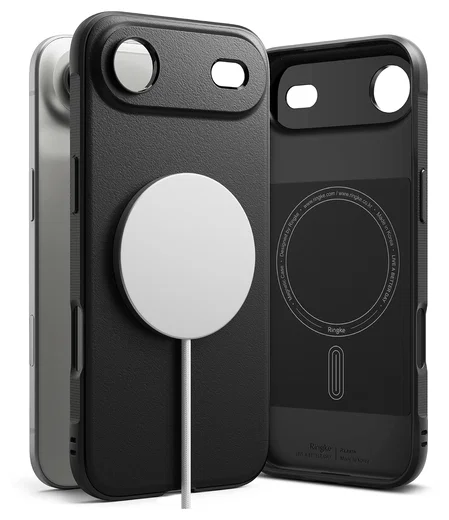 Ringke Onyx Magnetic Apple iPhone Air Hoesje MagSafe Zwart afbeelding 1