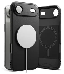 Ringke Onyx Magnetic Apple iPhone Air Hoesje MagSafe Zwart afbeelding