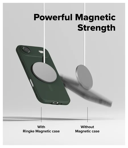 Ringke Onyx Magnetic Apple iPhone Air Hoesje MagSafe Groen afbeelding 8
