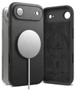 Ringke Silicone Magnetic Apple iPhone Air Hoesje MagSafe Back Cover Zwart