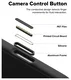 Ringke Silicone Magnetic Apple iPhone Air Hoesje MagSafe Back Cover Zwart afbeelding 5