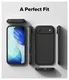 Ringke Silicone Magnetic Apple iPhone Air Hoesje MagSafe Back Cover Zwart afbeelding 9