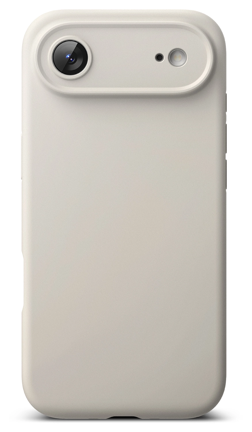 Ringke Silicone Magnetic Apple iPhone Air Hoesje MagSafe Back Cover Beige afbeelding 2