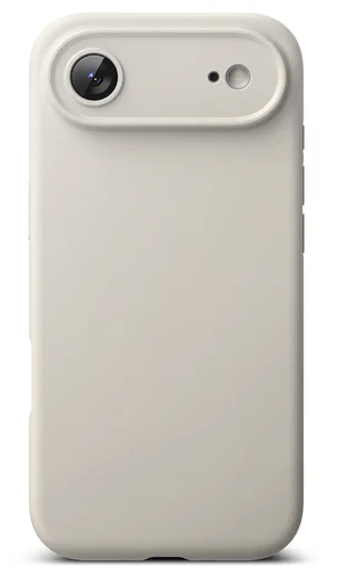 Ringke Silicone Magnetic Apple iPhone Air Hoesje MagSafe Back Cover Beige afbeelding 2