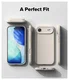Ringke Silicone Magnetic Apple iPhone Air Hoesje MagSafe Back Cover Beige afbeelding 9