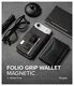 Ringke Folio Grip Wallet Magnetic Apple iPhone Air Hoesje Zwart afbeelding 8