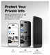 Ringke Easy Slide Privacy Glass iPhone Air Screen Protector Jig 2-Pack afbeelding 5