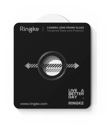 Ringke Frame Glass iPhone Air Camera Protector Tempered Glass (2-Pack) afbeelding 12
