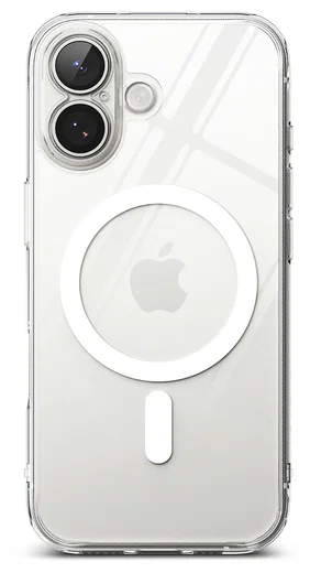 Ringke Fusion Magnetic Apple iPhone 17 Hoesje MagSafe Transparant afbeelding 11