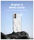 Ringke Fusion Magnetic Apple iPhone 17 Hoesje MagSafe Transparant afbeelding 4