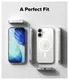 Ringke Fusion Magnetic Apple iPhone 17 Hoesje MagSafe Transparant afbeelding 9