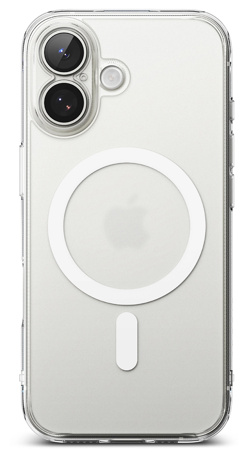 Ringke Fusion Magnetic Apple iPhone 17 Hoesje MagSafe Matte Transparant afbeelding 11