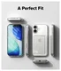 Ringke Fusion Card Apple iPhone 17 Hoesje Kaarthouder Transparant afbeelding 9
