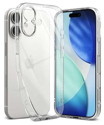 Ringke Air iPhone 17 Hoesje Flexibel TPU Back Cover Transparant afbeelding 1
