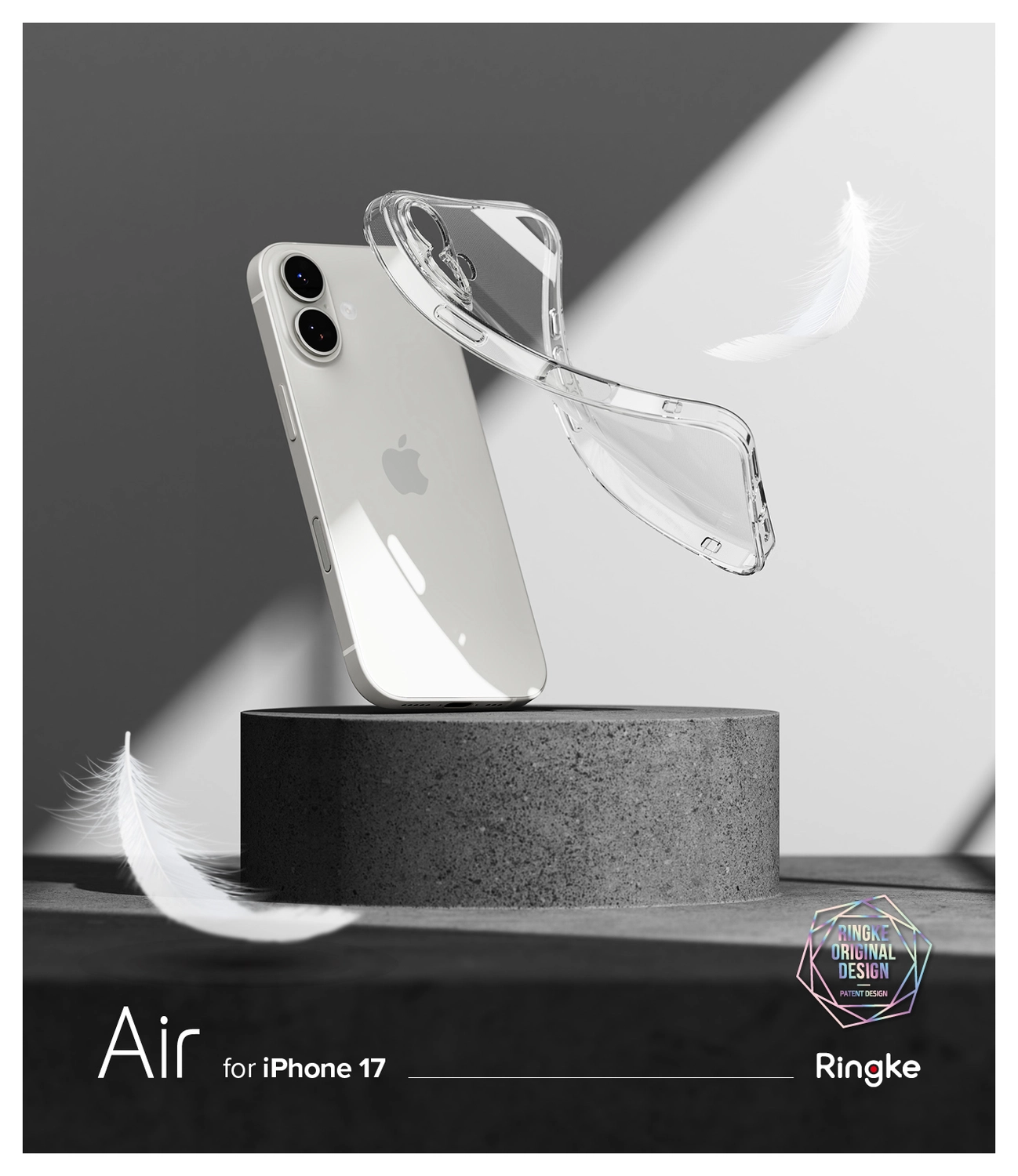 Ringke Air iPhone 17 Hoesje Flexibel TPU Back Cover Transparant afbeelding 9