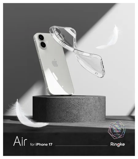 Ringke Air iPhone 17 Hoesje Flexibel TPU Back Cover Transparant afbeelding 9