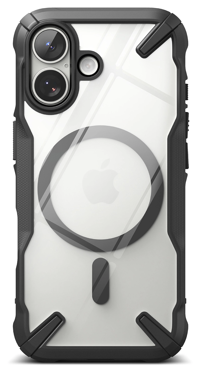 Ringke Fusion X Magnetic Apple iPhone 17 Hoesje MagSafe Zwart afbeelding 10