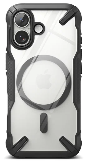 Ringke Fusion X Magnetic Apple iPhone 17 Hoesje MagSafe Zwart afbeelding 10