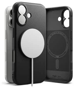 Ringke Onyx Magnetic Apple iPhone 17 Hoesje MagSafe Zwart