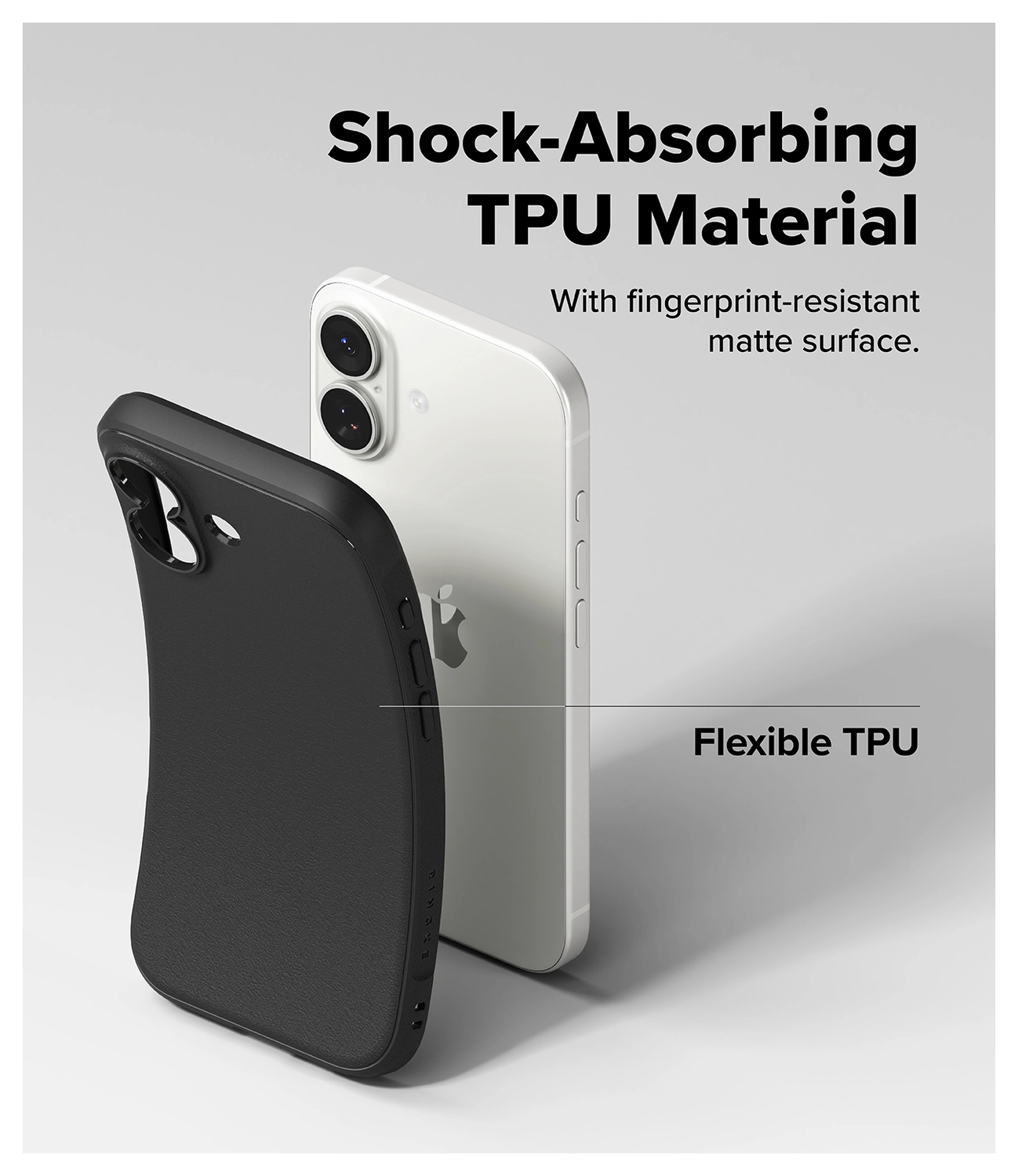 Ringke Onyx Magnetic Apple iPhone 17 Hoesje MagSafe Zwart afbeelding 9