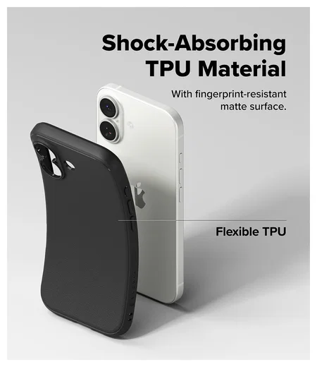 Ringke Onyx Magnetic Apple iPhone 17 Hoesje MagSafe Zwart afbeelding 9