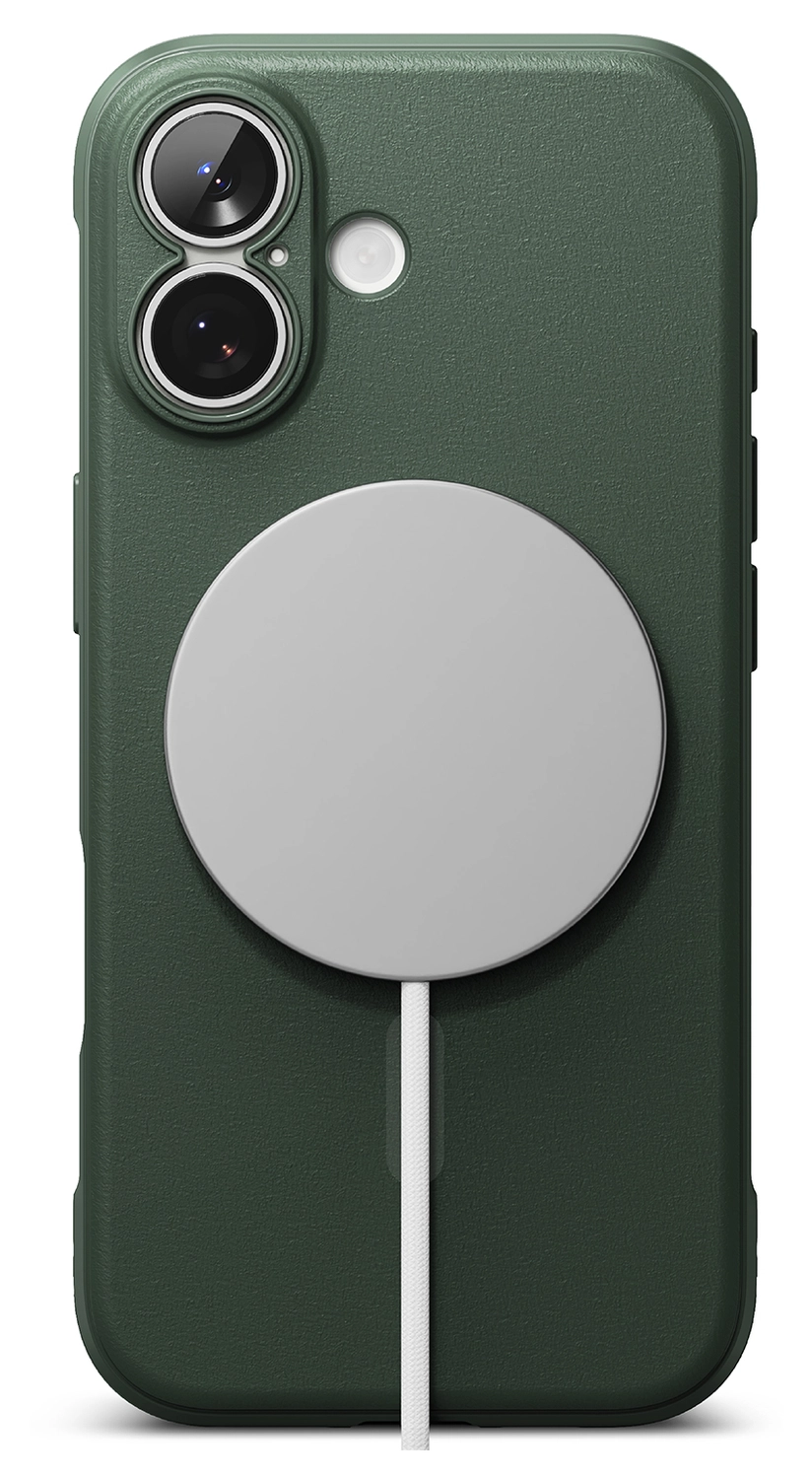 Ringke Onyx Magnetic Apple iPhone 17 Hoesje MagSafe Groen afbeelding 12