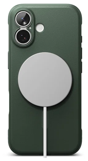 Ringke Onyx Magnetic Apple iPhone 17 Hoesje MagSafe Groen afbeelding 12