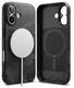 Ringke Onyx Magnetic Apple iPhone 17 Hoesje MagSafe Camo Zwart afbeelding 2