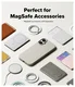 Ringke Silicone Magnetic Apple iPhone 17 Hoesje MagSafe Back Cover Beige afbeelding 6