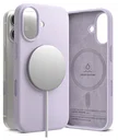 Ringke Silicone Magnetic Apple iPhone 17 Hoesje MagSafe Back Cover Paars