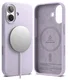 Ringke Silicone Magnetic Apple iPhone 17 Hoesje MagSafe Back Cover Paars afbeelding 10
