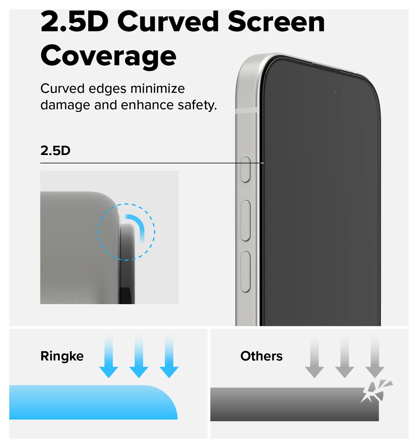 Ringke Easy Slide iPhone 17 Screen Protector met Jig 2-Pack afbeelding 10