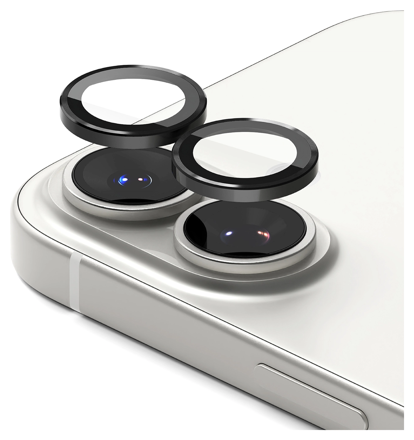 Ringke Frame Glass iPhone 17 Camera Protector Tempered Glass (2-Pack) afbeelding 11