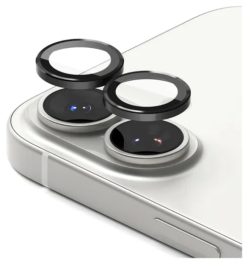 Ringke Frame Glass iPhone 17 Camera Protector Tempered Glass (2-Pack) afbeelding 11