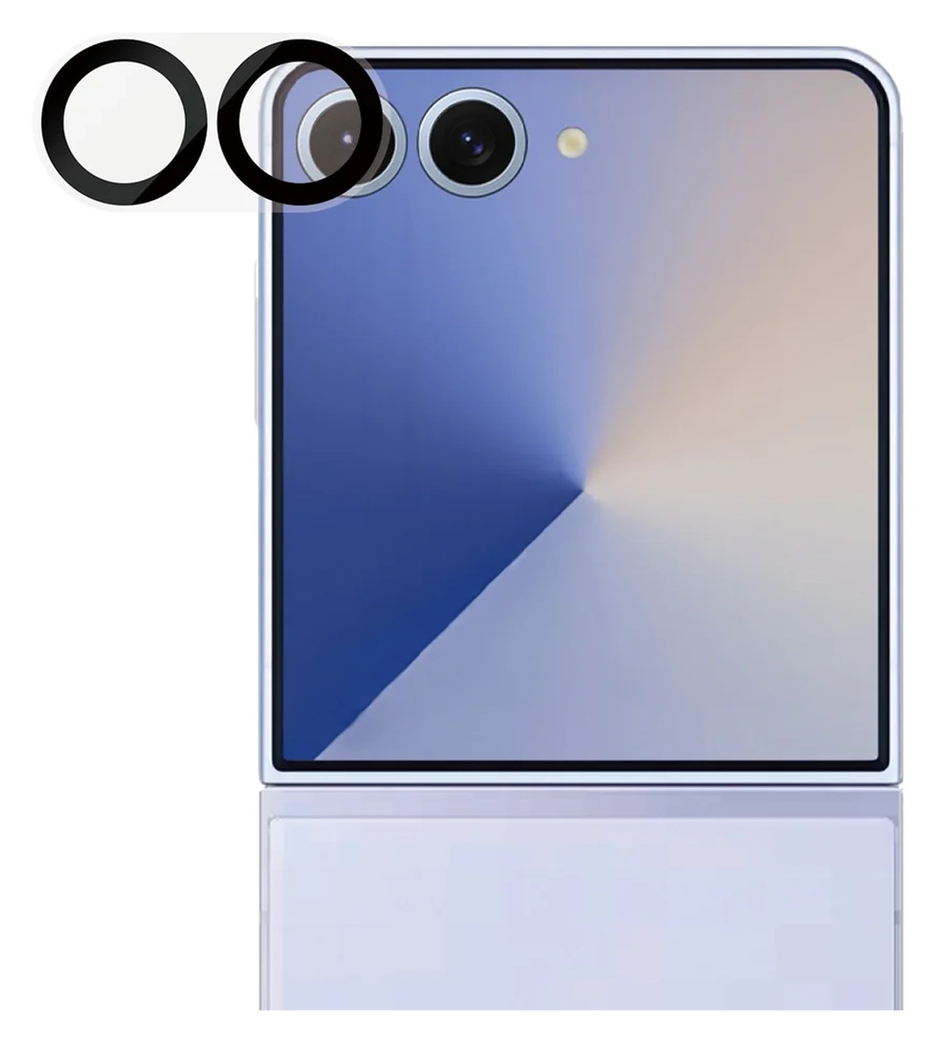 PanzerGlass PicturePerfect Samsung Galaxy Z Flip 7 Camera Protector Glas afbeelding 2