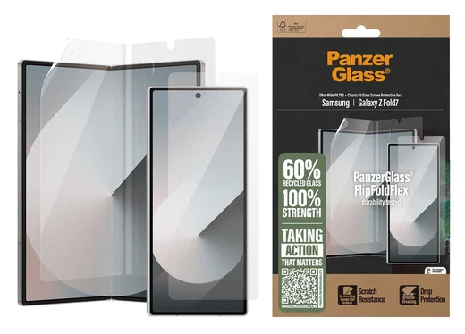 PanzerGlass Samsung Galaxy Z Fold 7 Screen Protector Case Friendly afbeelding 1