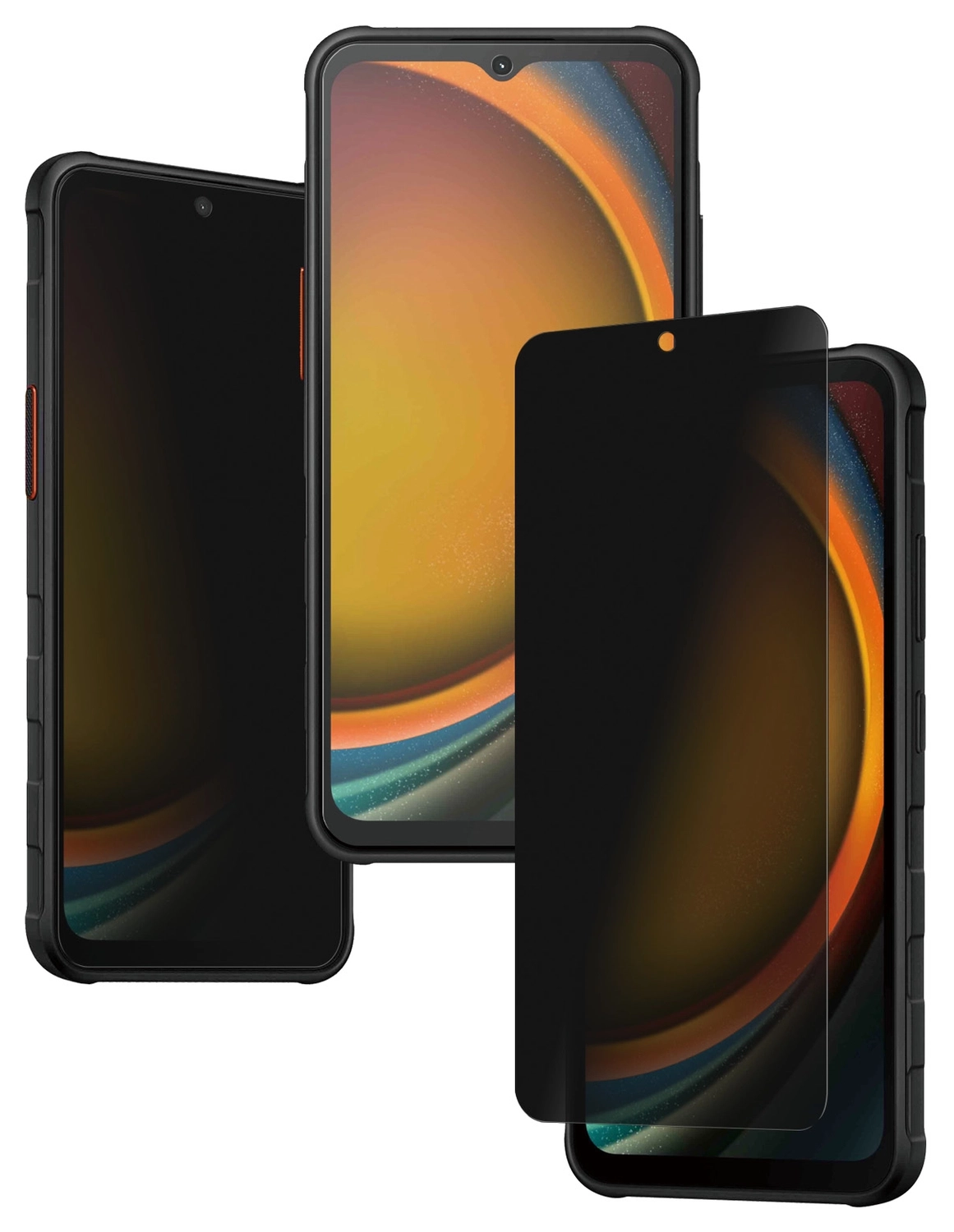 PanzerGlass Ultra-Wide Samsung Galaxy Xcover 7 / 6 Pro Privacy Glass afbeelding 4