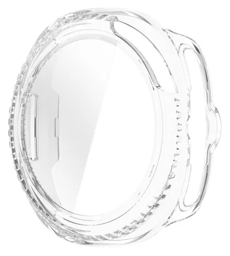 Samsung Watch 8 Classic Hoesje - Case Hard Plastic met Tempered Glass - Clear afbeelding 2