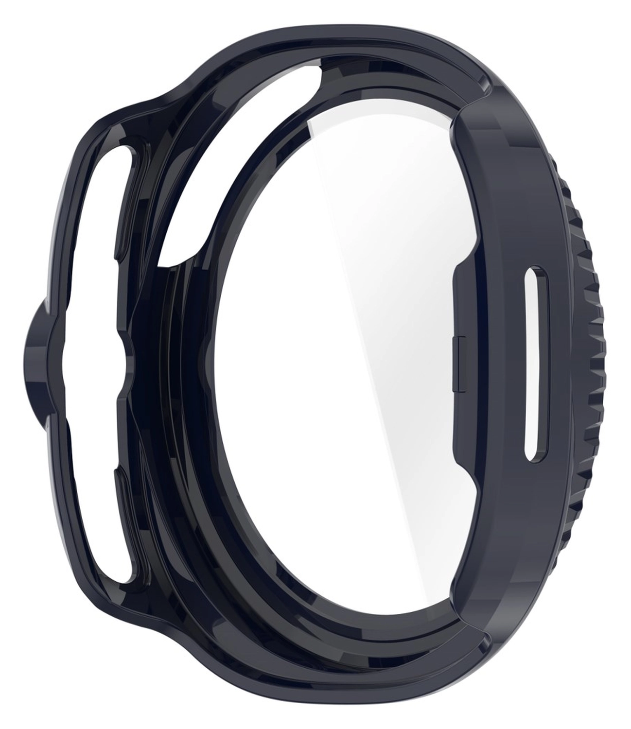 Samsung Watch 8 Classic Hoesje - Case Hard Plastic met Tempered Glass - Blauw afbeelding 3