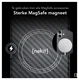 NEKIT Fiber Apple iPhone 17 Hoesje MagSafe Kevlar Back Cover Dun Zwart afbeelding 6