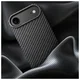 NEKIT Fiber Apple iPhone Air Hoesje MagSafe Kevlar Back Cover Dun Zwart afbeelding 11