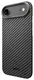 NEKIT Fiber Apple iPhone Air Hoesje MagSafe Kevlar Back Cover Dun Zwart afbeelding 12