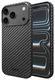 NEKIT Fiber Apple iPhone 17 Pro Max Hoesje MagSafe Kevlar Back Cover Dun Zwart afbeelding 2