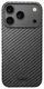 NEKIT Fiber Apple iPhone 17 Pro Max Hoesje MagSafe Kevlar Back Cover Dun Zwart afbeelding 9