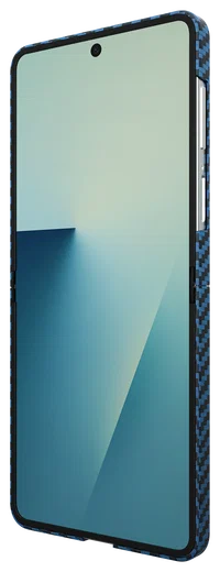 NEKIT Fiber Samsung Galaxy Z Flip 7 Hoesje MagSafe / Qi2 Kevlar Dun Blauw afbeelding 12