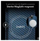 NEKIT Fiber Apple iPhone 17 Hoesje MagSafe Kevlar Back Cover Dun Blauw afbeelding 6