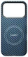 NEKIT Fiber Apple iPhone 17 Pro Hoesje MagSafe Kevlar Back Cover Dun Blauw afbeelding 12
