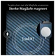 NEKIT Fiber Apple iPhone 17 Pro Max Hoesje MagSafe Kevlar Back Cover Dun Blauw afbeelding 7