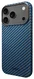 NEKIT Fiber Apple iPhone 17 Pro Max Hoesje MagSafe Kevlar Back Cover Dun Blauw afbeelding 14